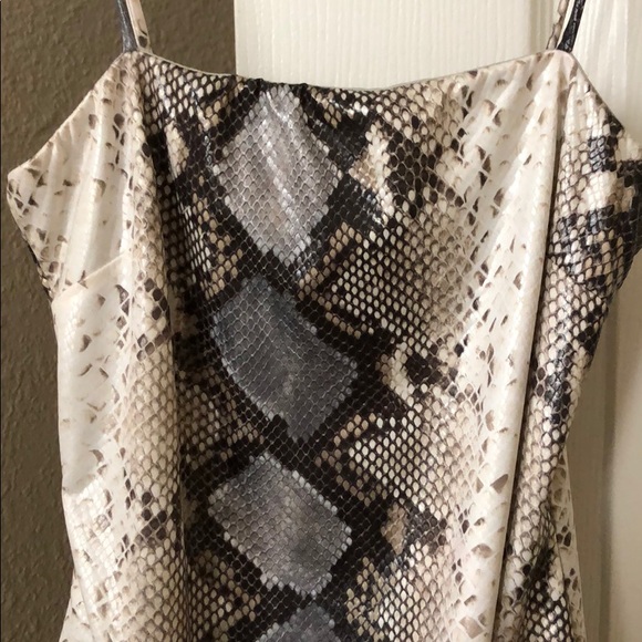 Snakeskin party dress - Picture 3 of 4